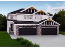 487 Kinniburgh Loop, Chestermere, AB  - Outdoor With Facade 