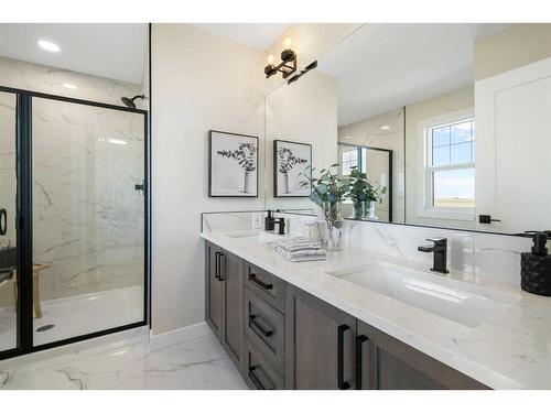 487 Kinniburgh Loop, Chestermere, AB - Indoor Photo Showing Bathroom