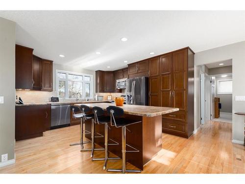 204 Doverthorn Close Se, Calgary, AB - Indoor Photo Showing Kitchen With Upgraded Kitchen