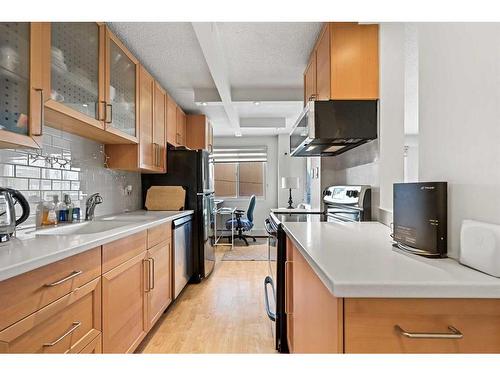 304-1502 21 Avenue Sw, Calgary, AB - Indoor Photo Showing Kitchen