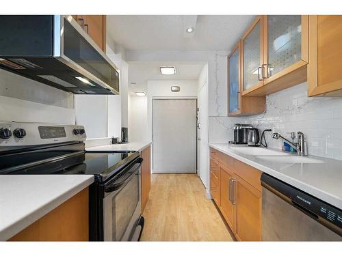 304-1502 21 Avenue Sw, Calgary, AB - Indoor Photo Showing Kitchen