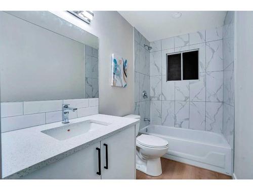 180 Fallswater Road Ne, Calgary, AB - Indoor Photo Showing Bathroom