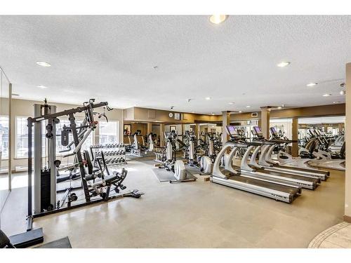 518-10 Discovery Ridge Close Sw, Calgary, AB - Indoor Photo Showing Gym Room