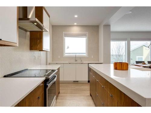 332 South Harmony Drive, Rural Rocky View County, AB - Indoor Photo Showing Kitchen