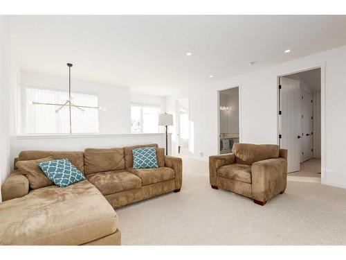 332 South Harmony Drive, Rural Rocky View County, AB - Indoor Photo Showing Living Room