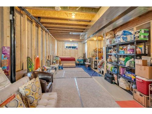 33 Silverton Glen Way Sw, Calgary, AB - Indoor Photo Showing Basement