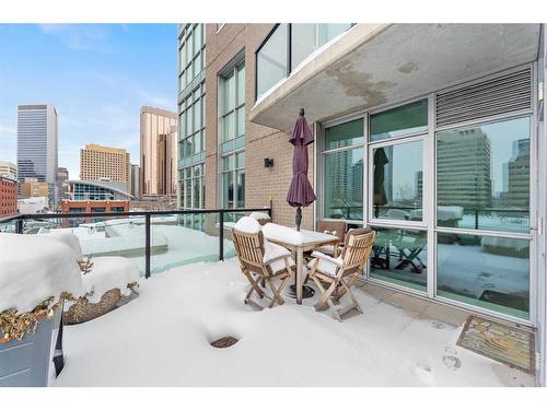 405-788 12 Avenue Sw, Calgary, AB - Outdoor With Balcony