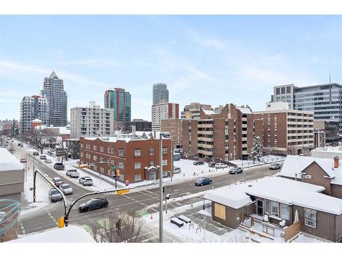 405-788 12 Avenue Sw, Calgary, AB - Outdoor With Balcony