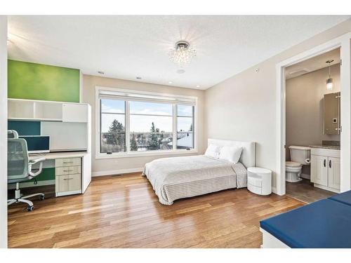 215 Patton Court Sw, Calgary, AB - Indoor Photo Showing Bedroom