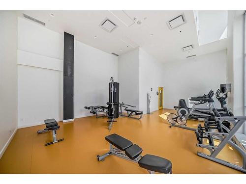 1412-3820 Brentwood Road Nw, Calgary, AB - Indoor Photo Showing Gym Room