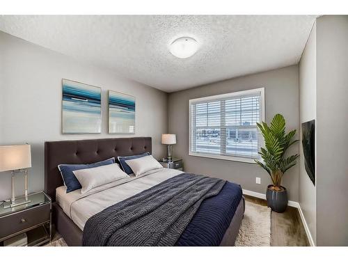 1203-881 Sage Valley Boulevard Nw, Calgary, AB - Indoor Photo Showing Bedroom