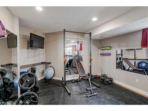 73 Applemont Place Se, Calgary, AB - Indoor Photo Showing Gym Room