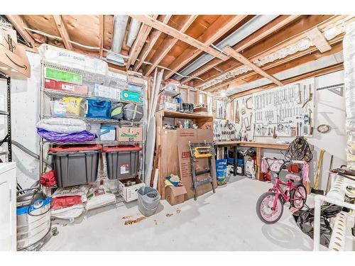 701-700 Allen Street Se, Airdrie, AB - Indoor Photo Showing Basement