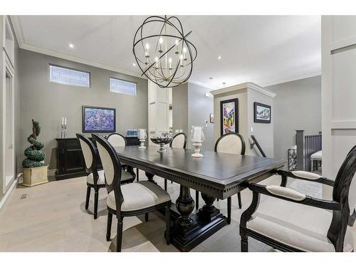 44 Bridle Estates Place Sw, Calgary, AB - Indoor Photo Showing Dining Room