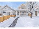 43 Martinbrook Link Ne, Calgary, AB  - Outdoor With Deck Patio Veranda With Facade 