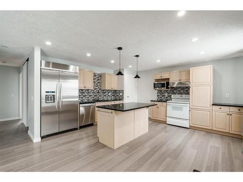 51 Falshire Place Ne, Calgary, AB - Indoor Photo Showing Kitchen With Upgraded Kitchen