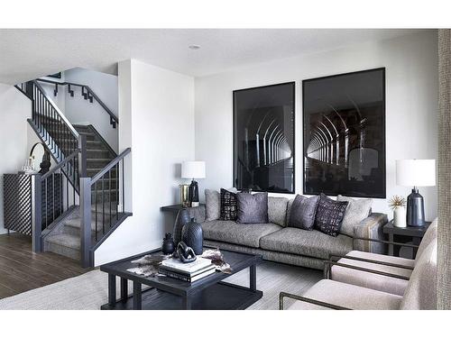 21298 Sheriff King Street Sw, Calgary, AB - Indoor Photo Showing Living Room