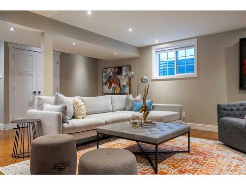 1023 Lake Bonavista Drive Se, Calgary, AB - Indoor Photo Showing Living Room