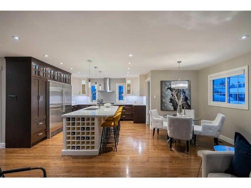 1023 Lake Bonavista Drive Se, Calgary, AB - Indoor Photo Showing Dining Room