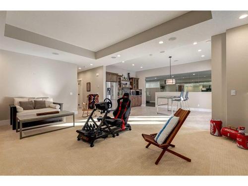 466 Brookside Court, Rural Rocky View County, AB - Indoor Photo Showing Gym Room