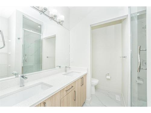 75 Saddlestone Drive Ne, Calgary, AB - Indoor Photo Showing Bathroom