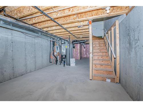 75 Saddlestone Drive Ne, Calgary, AB - Indoor Photo Showing Basement