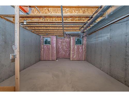 75 Saddlestone Drive Ne, Calgary, AB - Indoor Photo Showing Basement