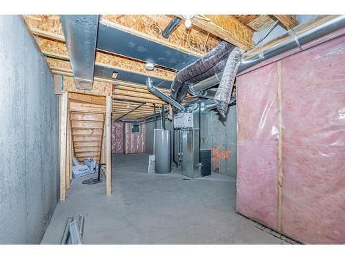 75 Saddlestone Drive Ne, Calgary, AB - Indoor Photo Showing Basement