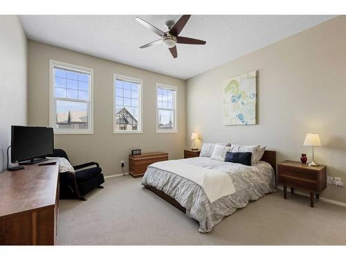 224 Silverado Range Heights Sw, Calgary, AB - Indoor Photo Showing Bedroom