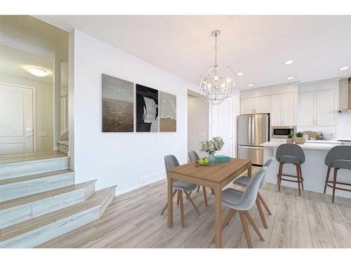 36 Belmont Terrace Sw, Calgary, AB - Indoor Photo Showing Dining Room