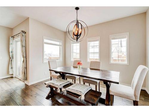 17 Marquis Heights Se, Calgary, AB - Indoor Photo Showing Dining Room