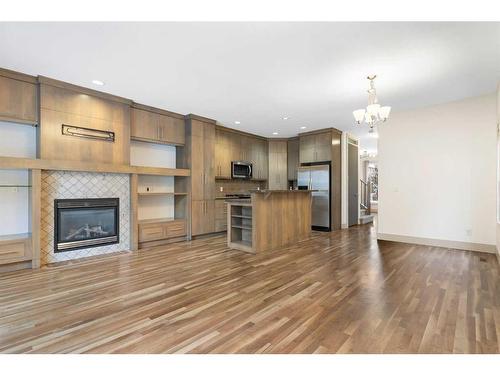 3-2421 29 Street Sw, Calgary, AB - Indoor With Fireplace