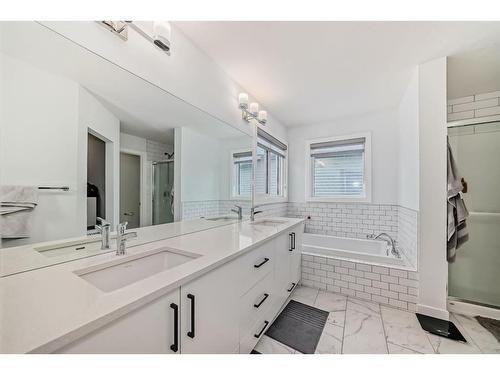 166 Creekstone Way Sw, Calgary, AB - Indoor Photo Showing Bathroom