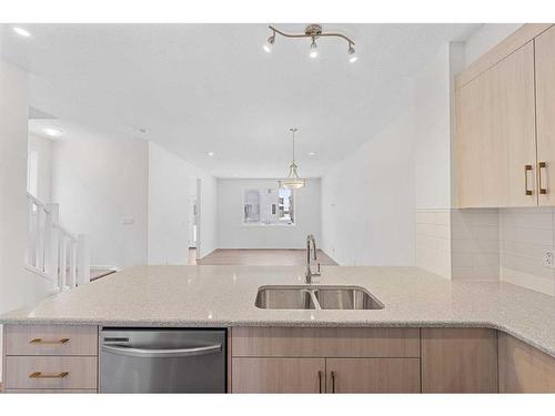 8920 Cityscape Drive Ne, Calgary, AB - Indoor Photo Showing Kitchen With Double Sink With Upgraded Kitchen