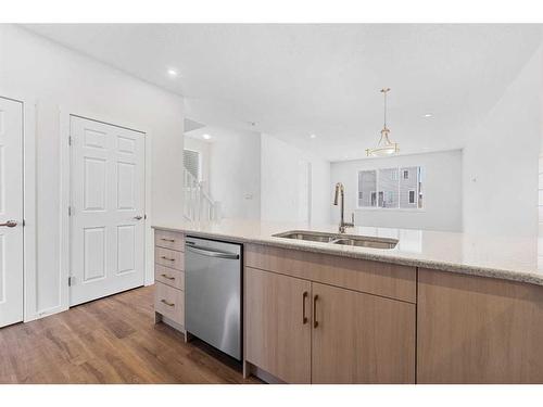 8920 Cityscape Drive Ne, Calgary, AB - Indoor Photo Showing Kitchen With Double Sink