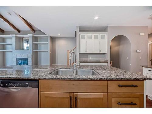 2235 32 Avenue Sw, Calgary, AB - Indoor Photo Showing Kitchen With Double Sink