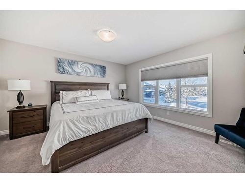 35 Legacy Link Se, Calgary, AB - Indoor Photo Showing Bedroom