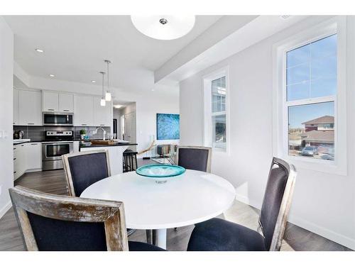 425-115 Sagewood Drive, Airdrie, AB - Indoor Photo Showing Dining Room