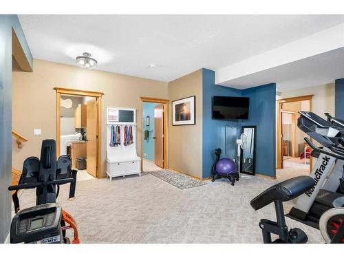 103 Cambria Road, Strathmore, AB - Indoor Photo Showing Gym Room