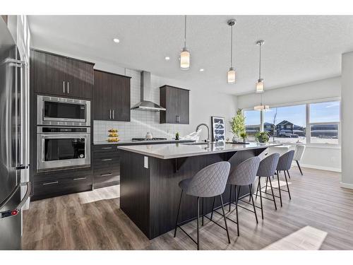 179 Wolf River Drive, Calgary, AB - Indoor Photo Showing Kitchen With Upgraded Kitchen