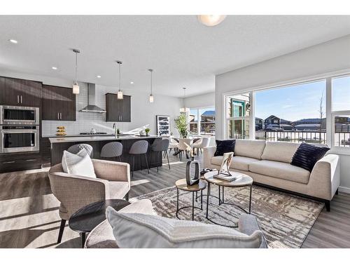 179 Wolf River Drive, Calgary, AB - Indoor Photo Showing Living Room