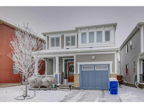 122 Osborne Rise Sw, Airdrie, AB - Outdoor With Facade