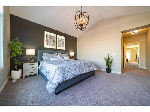 699 Cranston Avenue Se, Calgary, AB - Indoor Photo Showing Bedroom