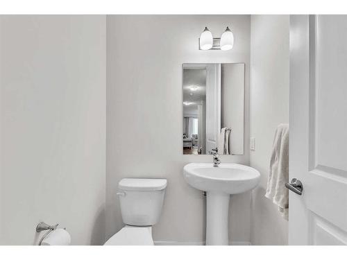 16 Masters Way Se, Calgary, AB - Indoor Photo Showing Bathroom