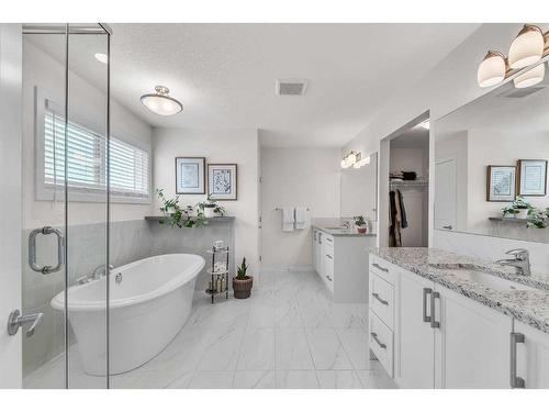 16 Masters Way Se, Calgary, AB - Indoor Photo Showing Bathroom