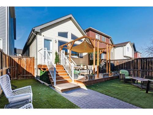 126 Auburn Bay Heights Se, Calgary, AB - Outdoor With Deck Patio Veranda