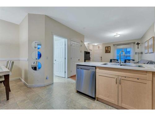 5503-111 Tarawood Lane Ne, Calgary, AB - Indoor Photo Showing Kitchen With Double Sink