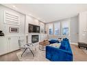 1840 31 Avenue Sw, Calgary, AB  - Indoor Photo Showing Living Room With Fireplace 