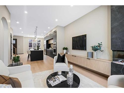 161 Heston Street Nw, Calgary, AB - Indoor Photo Showing Living Room