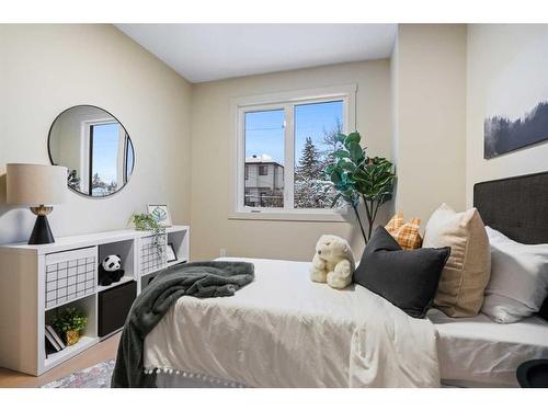 161 Heston Street Nw, Calgary, AB - Indoor Photo Showing Bedroom